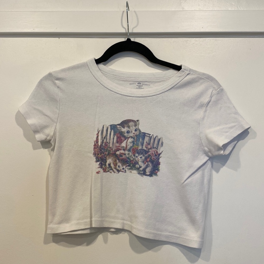 Brandy Melville Cropped Tee
